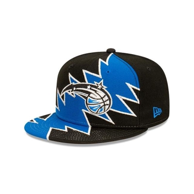 Black Orlando Magic Hat - New Era NBA Flash 9FIFTY Snapback Caps USA9643170